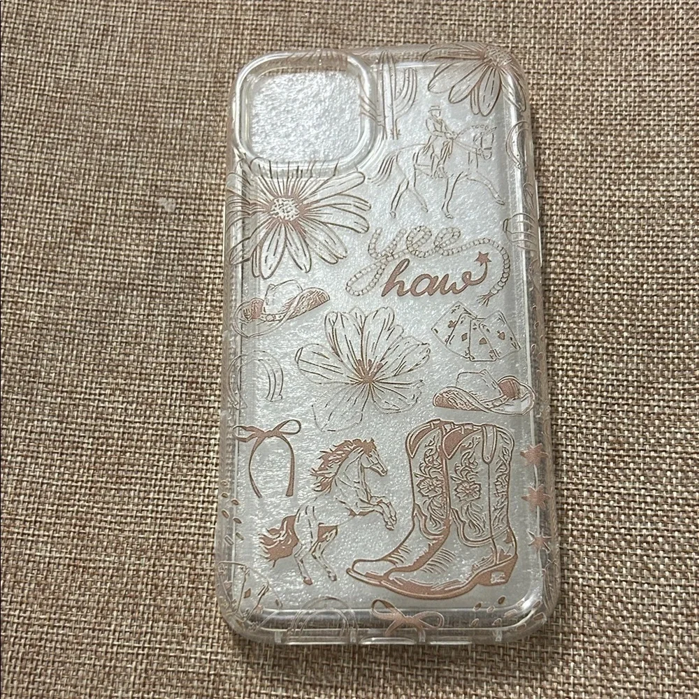 iphone Case- See Description to see what phones can fit NWOT